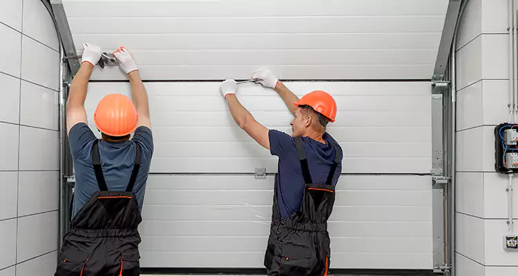 Garage Door Bottom Panel Repair in Three Lakes, FL