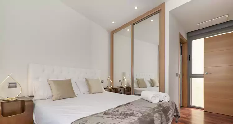 Sliding Wardrobe Door Mirror Replacement in Three Lakes, FL