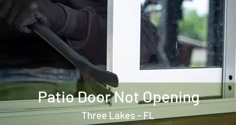 Patio Door Not Opening Three Lakes - FL