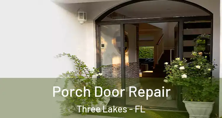 Porch Door Repair Three Lakes - FL